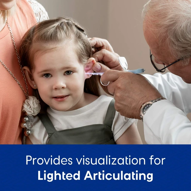 Alt view image 4 of 7 - Bionix - 2200 Light Source for the Lighted Ear Curette System, Earwax Removal Kit Attachment, Increases Visibility, Aids in Wax Buildup Removal, Convenient, Ideal for Healthcare Providers (Single)