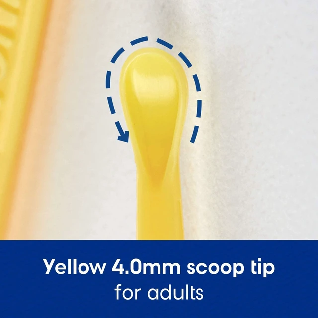 Alt view image 3 of 6 - Bionix - Yellow CeraSpoon Ear Curette Tool, Earwax Removal Tool, Helps Remove Wax Buildup, Convenient & Easy-to-Use, Ideal for Healthcare Providers, Single-Use (50 Count)