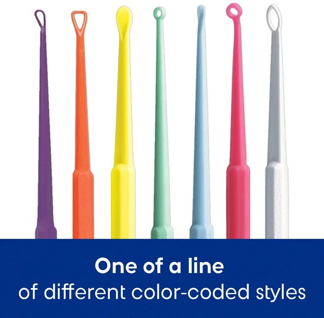 Alt view image 6 of 6 - Bionix - Yellow CeraSpoon Ear Curette Tool, Earwax Removal Tool, Helps Remove Wax Buildup, Convenient & Easy-to-Use, Ideal for Healthcare Providers, Single-Use (50 Count)