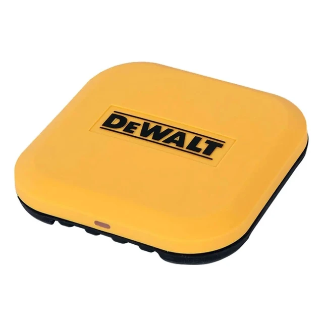 Alt view image 4 of 7 - DEWALT Heavy Duty Wireless Charger, 10W Max Fast Wireless Charging Pad | Compatible with iPhone 17/16/15/14/13/12/11/X/8 Pro Max Plus Samsung Galaxy S22/S21 AirPods
