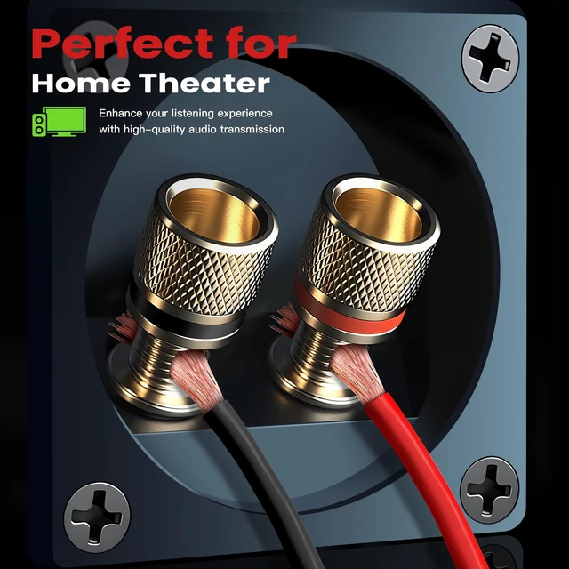 Alt view image 6 of 7 - PTASYGK 16 Gauge Speaker Wire 250ft 2-Conductor CCA Home Theater Surround | Speaker Cable with Minimal Audio Distortion & 1ft Printed Marks, Red Black Polarity, Soft PVC for Home Wall Wiring