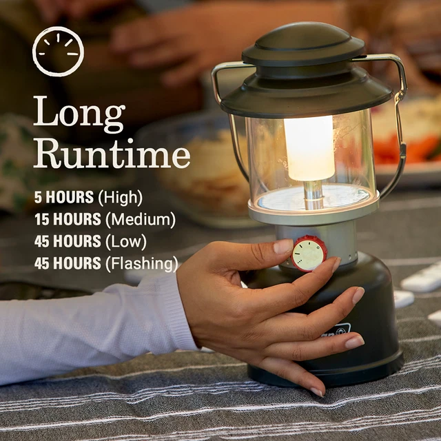 Alt view image 4 of 7 - Coleman Classic Rechargeable 800L LED Lantern, Impact & Water-Resistant | Rechargeable Battery, Up to 800 Lumens, Impact & Water-Resistant, Easy-To-Carry Design, Long Runtime Options