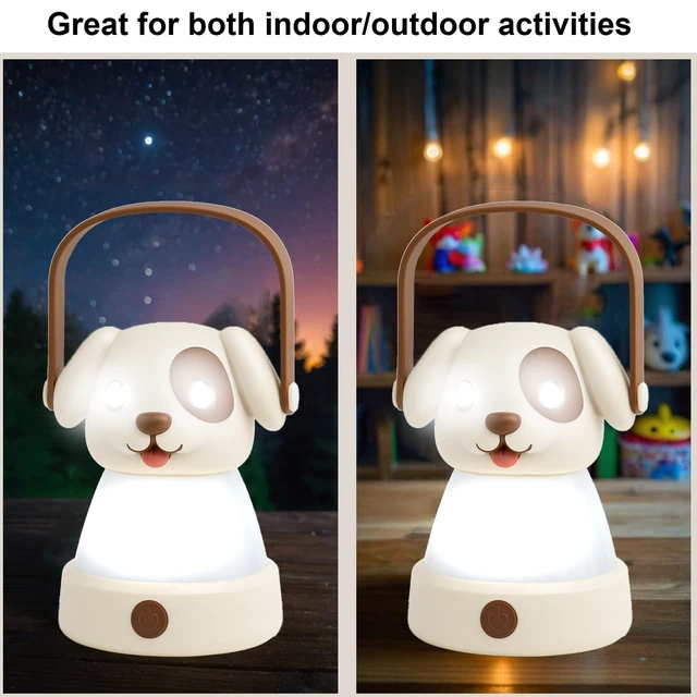 Alt view image 5 of 7 - KidzAdventure Kids Camping Essentials LED Kids Lantern and Rechargeable Kids Headlamp Set | Multiple Purposes Kids Nightlight/Flashlight Toys Holiday, Halloween N Birthday Gifts for Toddlers