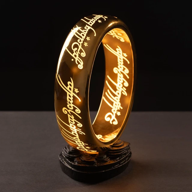 Alt view image 6 of 7 - Grupo Erik Lord of The Rings Lamp Collector Edition | LOTR Gifts | Lord Of The Rings Decoration - USB and Battery Powered Official Product - Lord of The Rings Merch