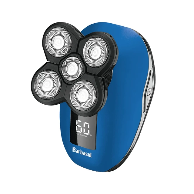 Alt view image 2 of 5 - Barbasol Rechargeable LCD Head Shaver