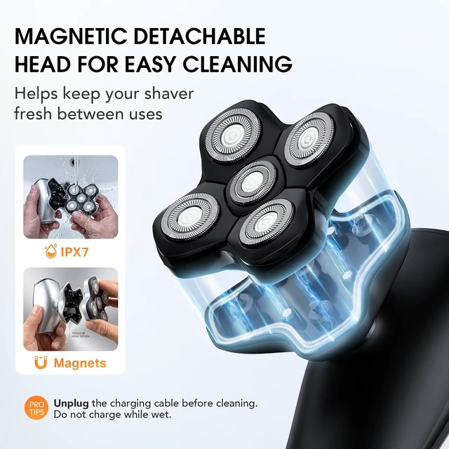 Alt view image 2 of 7 - Electric Shaver for Men | Electric shaver for men