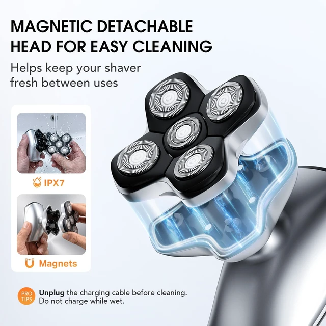 Alt view image 2 of 7 - Electric Shaver for Men | Electric shaver for men