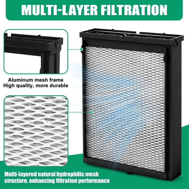 Alt view image 3 of 7 - IHOUMEX H635EZ1A 4839 Humidifier with No.35 Water Panel Compatibily with Aprilaire Models 600, 600A, 600M