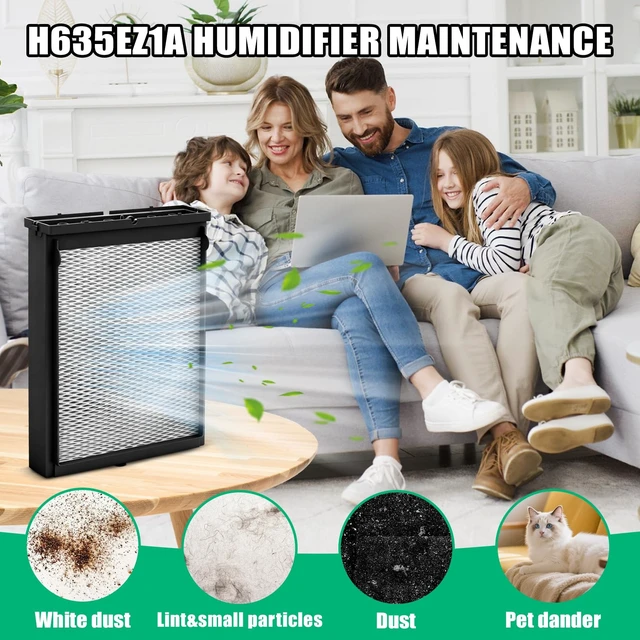 Alt view image 5 of 7 - IHOUMEX H635EZ1A 4839 Humidifier with No.35 Water Panel Compatibily with Aprilaire Models 600, 600A, 600M