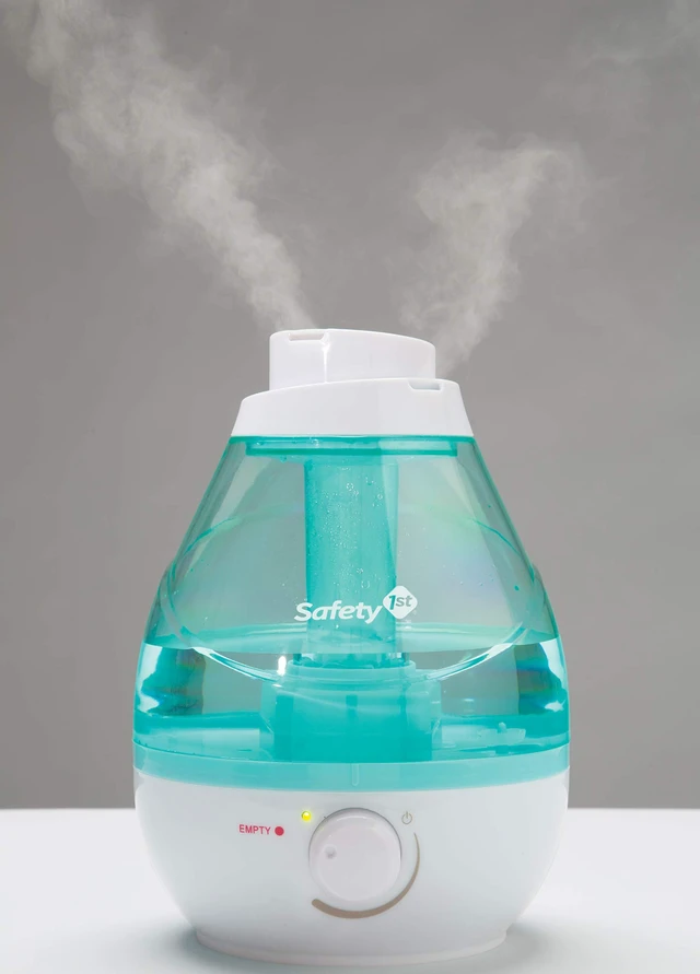 Alt view image 2 of 4 - Safety 1st 360 Degree Cool Mist Ultrasonic Humidifier, Seafoam