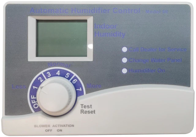 Main image of Automatic Digital Whole House Humidifier Control Humidistat with Outdoor Temperature Sensor