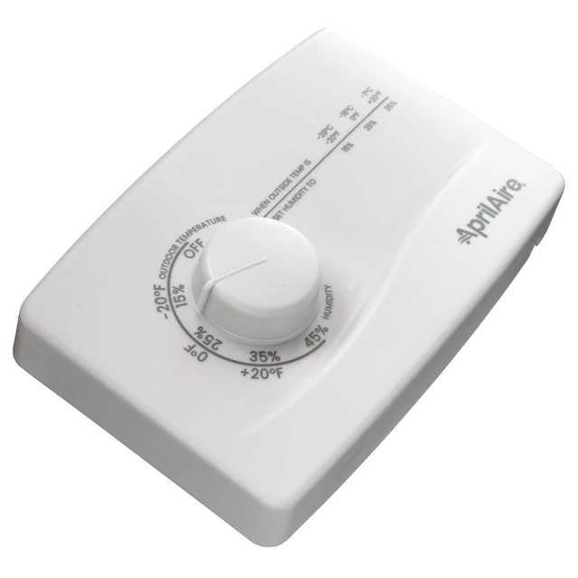 Alt view image 6 of 6 - AprilAire 4655 Manual Whole-House Duct or Wall Mounted Humidifier Control Humidistat for AprilAire Whole-House Humidifiers, Low Voltage 24VAC