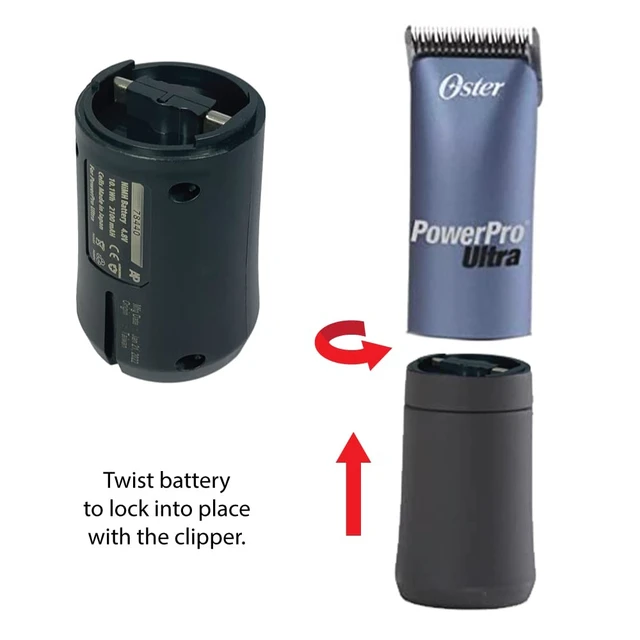Alt view image 3 of 4 - Artisan Power Clipper Battery Replacement for Oster Cordless Clippers | Powerpro & Powerpro Ultra | 60% More Capacity | NiMH Rechargeable | Cordless Clipper