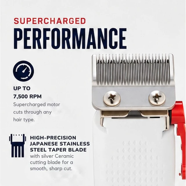 Alt view image 4 of 7 - STYLECRAFT Rival Cordless Hair Clipper with Digital Display & Metal Housing | Supercharged Motor Up To 7500 RPM, Ceramic Blade, Up To 3-Hr Runtime, LED Display, Zero-Gap, Professional Grade