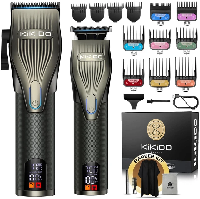 Main image of KIKIDO Professional Hair Clippers for Men,USB Rechargeable Hair Trimmer,Men's Grooming Kit for Hair, Face, Beard, for Barbers Shop & Home Use