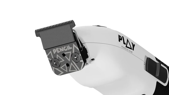 Alt view image 4 of 5 - TPOB Play Professional Barber Hair Trimmer for Men 7000 RPM (White)
