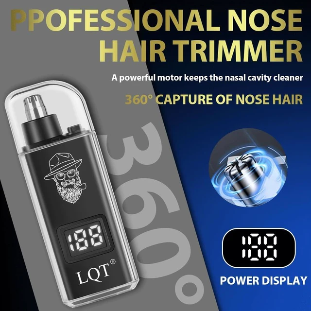 Alt view image 6 of 7 - LQT Hair Clippers for Men 4-in-1 Cordless Clippers Set Beard and Mustache Trimmer for Men Electric Shaver Nose and Ear Hair Trimmer with Comb, Wrap, Bag, to Son Husband Father Men's Gifts