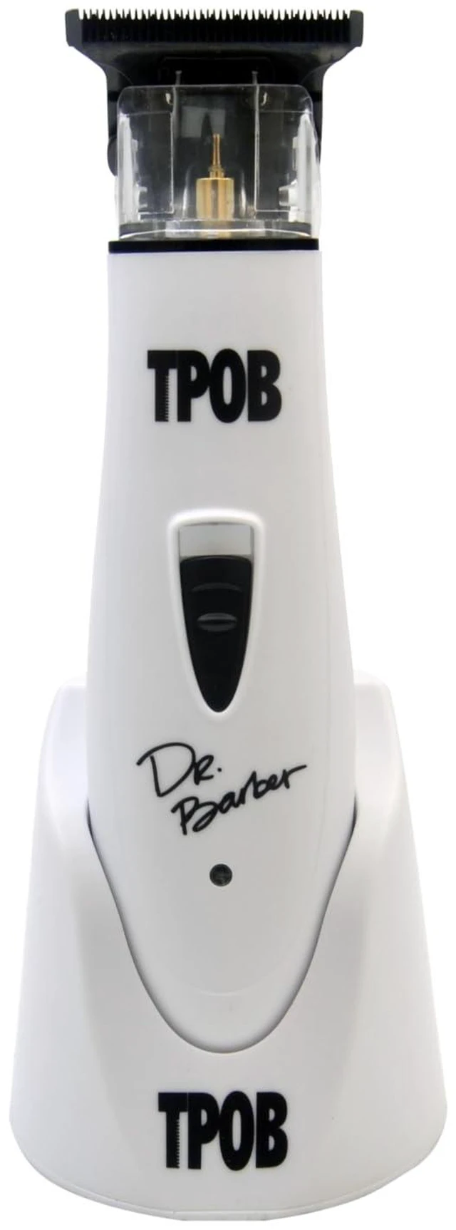 Main image of TPOB Ghost X Beard Trimmer for Men - Professional Hair Trimmer, 7000 RPM Cordless T-Blade Edger Clipper with DLC Blade, Rechargeable Electric Beard Shaver, Whisper Quiet for Barber & Home Use (White)