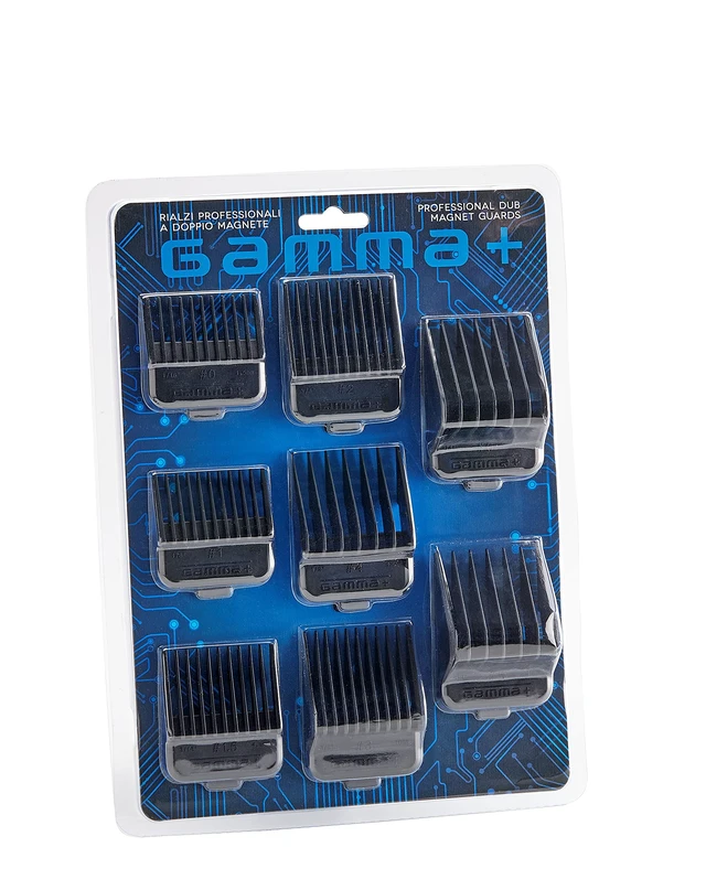 Alt view image 4 of 6 - Gamma+ Professional Dub Magnetic Hair Clipper Guards from 1/16 to 3/4" | Premium Neodymium