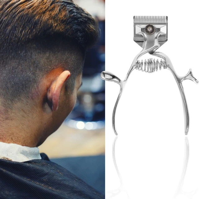 Alt view image 2 of 7 - POPETPOP 3pcs Manual Hair Clippers and Set Vintage Operation Non-Electric Hairdressing Tool for Quick and Silent Hair Cutting