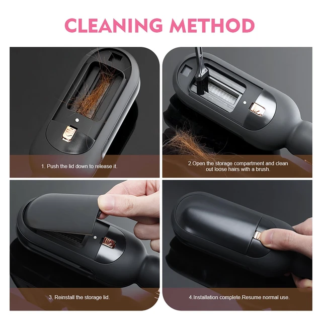 Alt view image 7 of 7 - yaxiuuy Cordless Split Ends Hair Trimmer for Women Rechargeable & LED Light | Split End Trimmer 2H Fast Charge Hair Ends Repair, Frizz Control & Damage Prevention for Silky Smooth Results