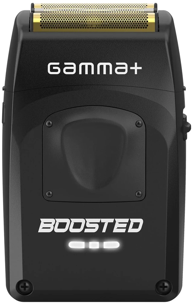 Main image of GAMMA+ Boosted Cordless Double Foil Shaver with Integrated Micro Trimmer | USB-C Rechargeable, Up to 11,000 RPM, Water Resistant, IPX7
