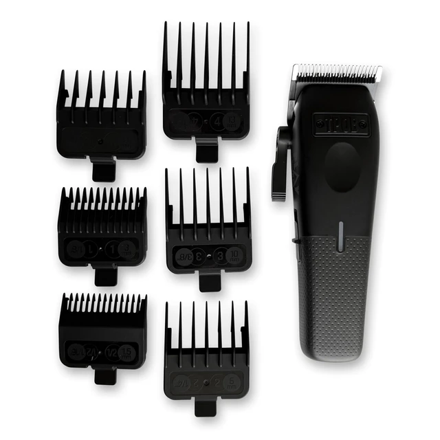 Alt view image 6 of 7 - TPOB Mini Play Professional Hair Clippers for Men Dual Speed 6000-7500 RPM Compact Barber Clipper, Cordless Rechargeable with Constant Torque Technology (Black)
