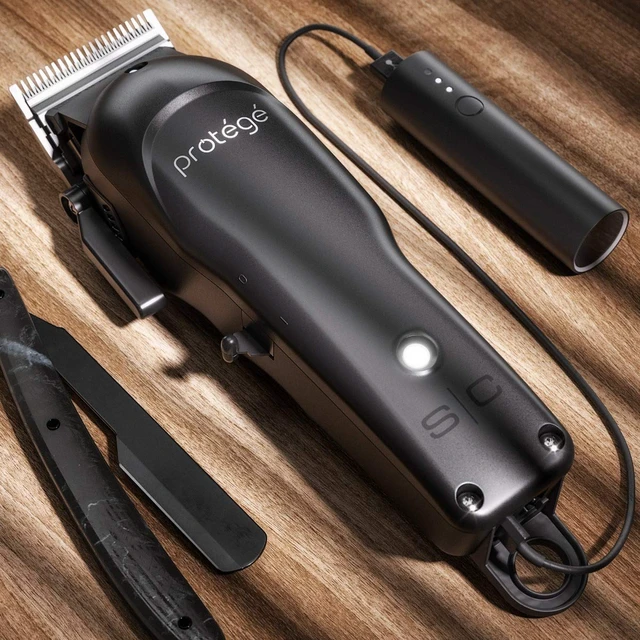 Alt view image 2 of 7 - Stylecraft Protégé Cordless Hair Clipper Super Charged Motor, Matte Metallic Black