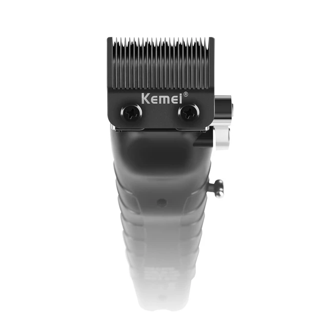 Alt view image 2 of 7 - KEMEI 2296 Professional Hair Clippers for Men Cordless Hair Cutting Kits | Hair & Beard Trimmer, T Blade Barber Clippers with USB Rechargeable, Black