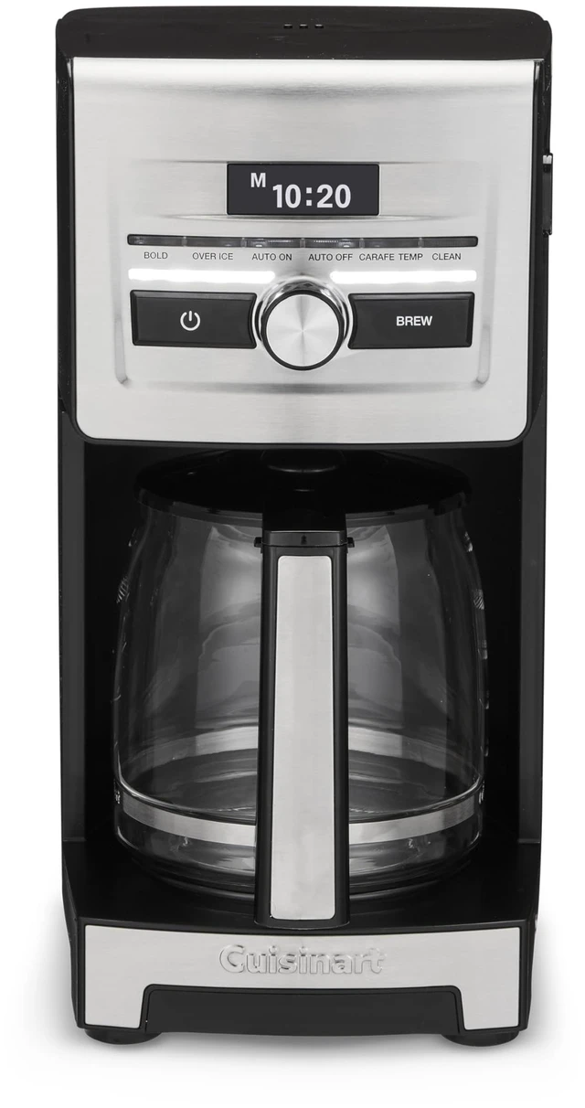 Main image of Cuisinart Coffee Maker, Personal Brew, Programmable, 12-Cup, DCC-12 | Automatic coffee machine for home brewing convenience, adjustable brew strength, stainless steel/black