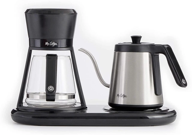 Main image of Mr. Coffee BVMC-PO19B All-in-One Pour Over Coffee Maker, 6 Cups, Black
