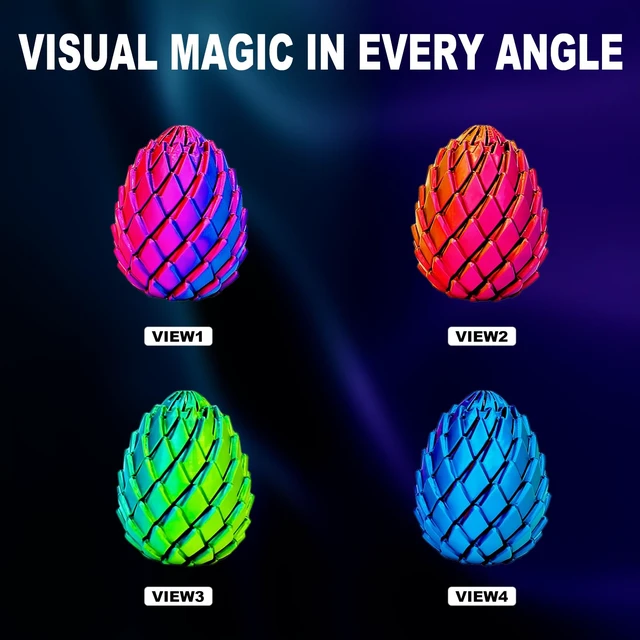 Alt view image 3 of 7 - Meuymeu 8P Multicolor Glow in the Dark PLA+ & Tricolor Silk Filament 1.75mm | 200g Spool Bundle 3D Printer Fillament with Shiny Tricolor and Glow in the Dark Colors, BubbleFree & Smooth Printing