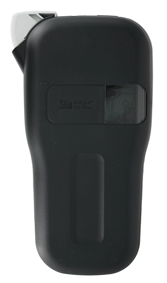 Alt view image 5 of 7 - Brother PT-E105 P-Touch Edge Handheld Industrial Monochrome Label Maker with Interactive Menu and Automatic Lamination (AAA Batteries Not Included)