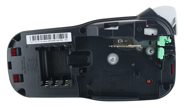 Alt view image 6 of 7 - Brother PT-E105 P-Touch Edge Handheld Industrial Monochrome Label Maker with Interactive Menu and Automatic Lamination (AAA Batteries Not Included)