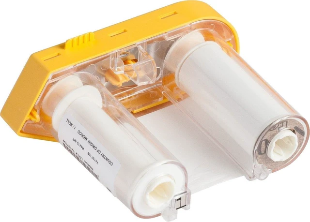 Main image of Brady (M61-R4410-WT) Printer Ribbon - R4400 Series Ribbon for BMP61, M610, and M611 Printers. 2" W x 75' L, White