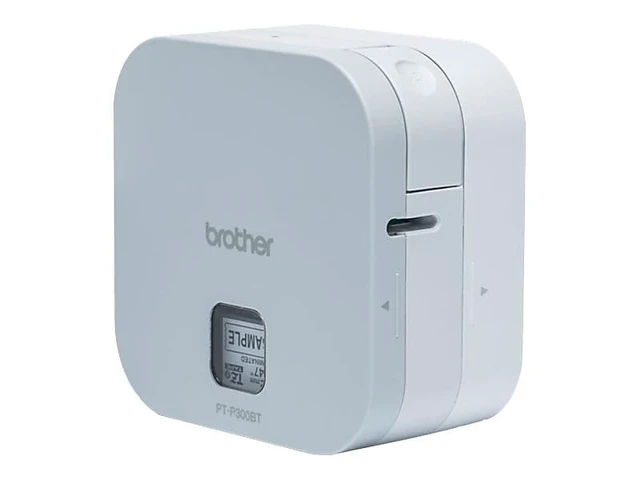 Alt view image 2 of 6 - Brother P-Touch Cube Color Smartphone Label Maker, Bluetooth Wireless Technology, Multiple Templates Available for Apple & Android Compatible White