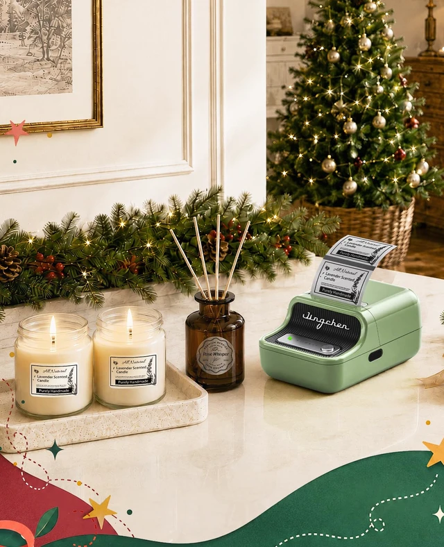 Alt view image 3 of 7 - NIIMBOT B21 Label Maker Thermal Label Printer, Good Idea for Home Organization Office Business, 50x30mm Label-230Pcs