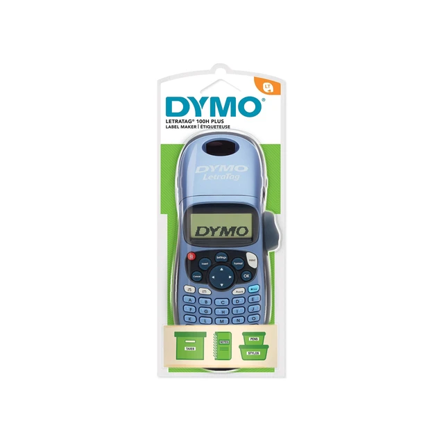 Alt view image 3 of 4 - Dymo LetraTag LT-100H Plus Label Maker ABC Keyboard, Blue