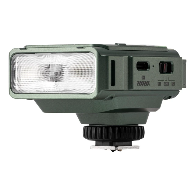 Alt view image 2 of 7 - VILTROX TTL Flash for Nikon, 1800mAh On Camera Flash for Nikon, 26W/s 5600K Small Flash for Camera, GN16 Mini Flash, 1s Recycle Time, with Softbox (Spark Z3-N, Green)