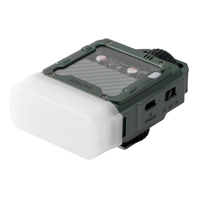 Alt view image 3 of 7 - VILTROX TTL Flash for Nikon, 1800mAh On Camera Flash for Nikon, 26W/s 5600K Small Flash for Camera, GN16 Mini Flash, 1s Recycle Time, with Softbox (Spark Z3-N, Green)