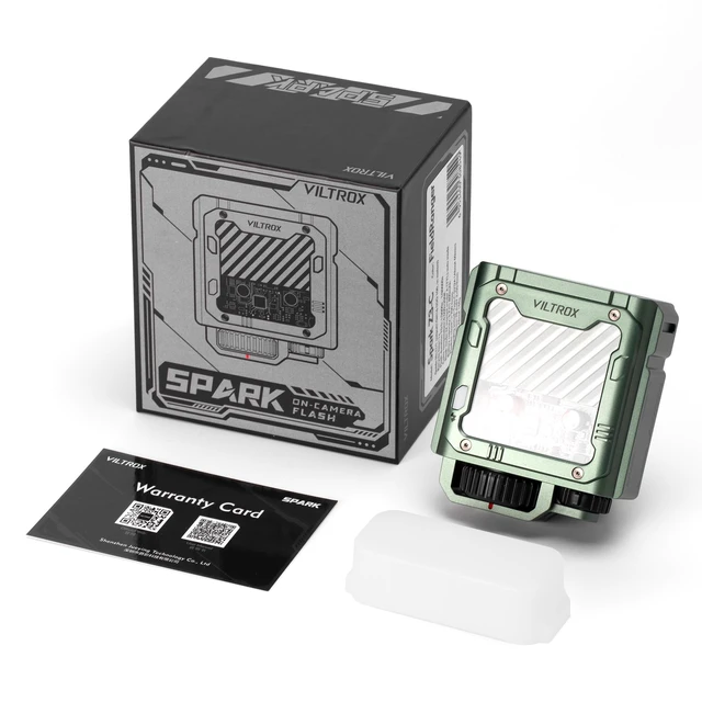 Alt view image 5 of 7 - VILTROX TTL Flash for Nikon, 1800mAh On Camera Flash for Nikon, 26W/s 5600K Small Flash for Camera, GN16 Mini Flash, 1s Recycle Time, with Softbox (Spark Z3-N, Green)