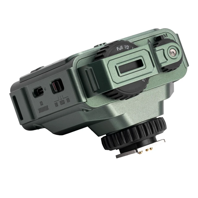 Alt view image 7 of 7 - VILTROX TTL Flash for Nikon, 1800mAh On Camera Flash for Nikon, 26W/s 5600K Small Flash for Camera, GN16 Mini Flash, 1s Recycle Time, with Softbox (Spark Z3-N, Green)
