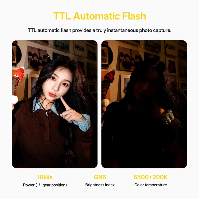 Alt view image 3 of 7 - VILTROX Vintage Z2 Foldable TTL Mini Camera Flash for Sony Camera | 52g On Camera Pocket Speedlight with 2s Recycle, 700 Full Power Flashes, 5 Power Level, Type-C Fast Charging