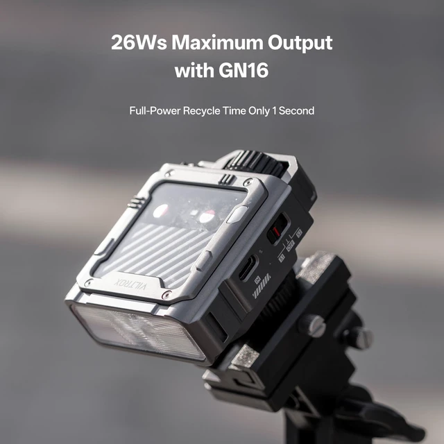 Alt view image 4 of 7 - VILTROX Spark Z3 TTL Mini Camera Flash for Nikon, Gray | 6500K, GN16 High-Power, 0.11s Recycle Time, TTL Auto with 7 Level Manual Power Control