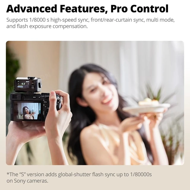 Alt view image 6 of 7 - Godox iT30 Pro F iT30ProF Mini Flash for Fuji Camera | TTL Auto-Exposure, HSS 1/8000 Seconds, 2.4G Wireless Xsystem, 2.8" Full-Color Touchscreen, Lithium Battery (iT30Pro for Fuji)