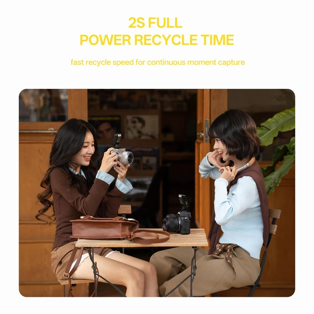 Alt view image 4 of 7 - VILTROX Z2 TTL Camera Flash, Foldable Camera Speedlite (for Nikon) | TTL Flash, 52g Lightweight, 60mm Pop-Up Foldable, 5-Level Manual Power, USB-C Rechargeable Hot Shoe Speedlite With Diffuser