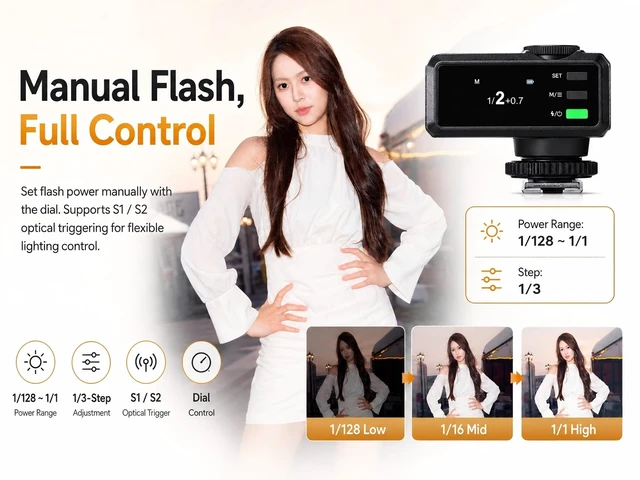 Alt view image 4 of 7 - Godox Flash Godox iM30 Pro iM30Pro Camera FlashAUTO/Manual, for zv1 zve10 | GN15 550 Full-Power Flashes/1.5s Recycle Time/HD Color Screen,for Canon/Nikon/Sony/Fuji/Olympus/Ricoh/Leica and Film Camera