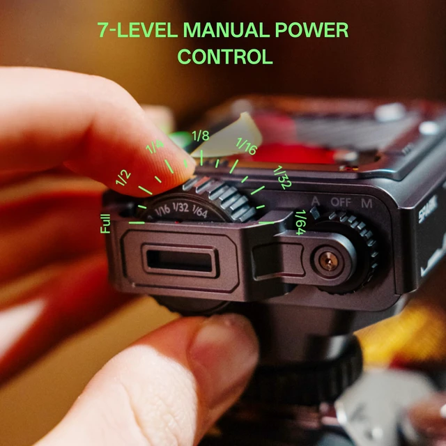Alt view image 3 of 7 - VILTROX Z3 TTL Flash for Nikon, GN16, 26W/s 1800mAh Mini Flash for Camera | GN16 Hot Shoe Flash with 1s Recycle Time, USB-C Rechargeable Camera Flash with 7-Level Manual Power Control