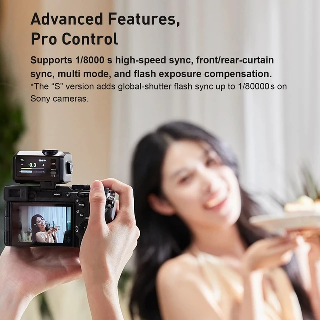 Alt view image 7 of 7 - Godox iT30 Pro C iT30ProC Mini Flash for Canon Camera, TTL Auto-Exposure | 2.4G Wireless Xsystem, Color Touchscreen,GN15 ISO100,1/8000s HSS,7.4V/900mAh Battery,1.5s Recycle time 560 Flashes(Black)