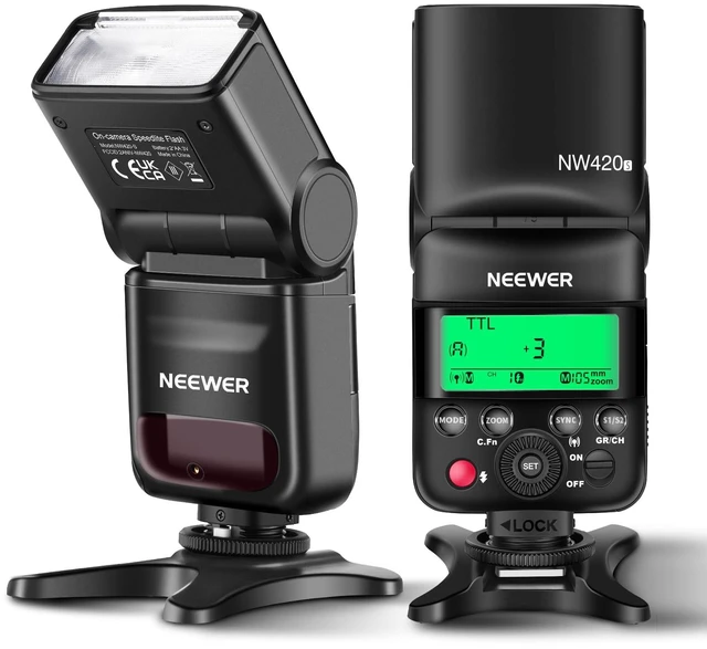 Main image of NEEWER NW420-S Mini TTL Speedlite Flash, 2.4G Master Slave Mode, GN36 HSS Speedlight, Compatible with Sony A9/A7R/A7/A7S/A7C/A6x00/A99/A350